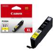 gnisio melani canon cli 551xl yellow me oem 6446b001 photo
