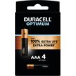 duracell alkaline battery optimum lr03 15v aaa 4pcs photo