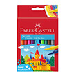 faber castell fibre tip pens wallet of 24tem photo