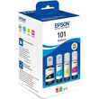 epson 101 4 inkjet printer cartridges multipack ycmb me oem c13t03v64a photo