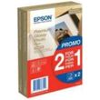 gnisio epson premium glossy photo paper 2 pack a6 10 x 15cm 80 fylla me oem s042167 photo