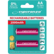 mpataries esperanza ni mh aa 2000mah red 2pcs photo