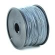 gembird abs plastic filament gia 3d printers 175 mm silver photo