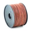 gembird pla plastic filament gia 3d printers 3 mm brown photo