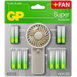 gp summer pack super alkaline 12x aa 12x aaa fan photo