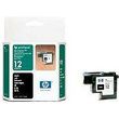 gnisia kefali hewlett packard no 12 black print head me oem c5023a photo