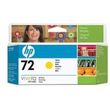 gnisio melani hewlett packard no 72 vivera kitrino yellow 130ml me oem c9373a photo