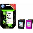 gnisio paketo ektyposis hp no 300 mayro no 300 trixromo me oem cn637ee photo