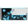 hp melani inkjet no738 300 ml cyan designjet me oem 676m6a photo