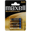 maxell super alkaline battery lr03 xl 4 pcs pack 15v maxell photo