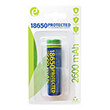 energenie lithium ion 18650 battery protected 2600 mah bulk photo