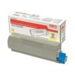 gnisio toner oki mc300 yellow me oem 46508709 photo