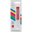 antallaktiko parker 2x set quinkflow basic ballpoint pen refill m red photo