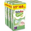 panes babylino sensitive cotton soft super pack n3 4 9kg 168tem photo
