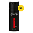 aposmitiko str8 deo spray red code 450ml3x150ml photo