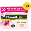 sapoyni palmolive naturals almond milk 90gr 3 1 extra pack 3 syskeyasies 12tem photo