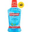 stomatiko dialyma colgate plax cool mint 1000ml2x500ml photo