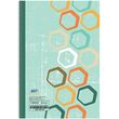 tetradio spiral 3thematon rr plastiko exofyllo 17x25cm justnote 104142 prasino photo