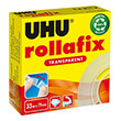 uhu antallaktiko seloteip rollafix diafano 19mm x 33m photo