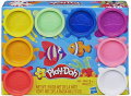 hasbroplay doh rainbow non toxic set of 8 colours cans e5062eu40 extra photo 1