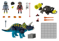 playmobil 70627 trikeratops me panoplia kanoni kai maxites extra photo 1