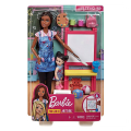 barbie you can be anything dark skin doll art teacher with brunette kid doll gjm30 extra photo 3