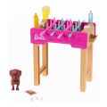 barbie mini playset with pet accessories and working foosball table night theme grg77 extra photo 1 barbie mini playset with pet accessories and working foosball table night theme grg77 extra photo 1