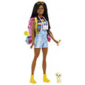 mattel barbie it takes two brooklyn camping dark skin doll hdf74 extra photo 2