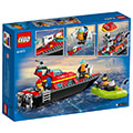 lego city fire 60373 fire rescue boat extra photo 1