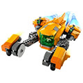 lego super heroes 76254 baby rocket s ship extra photo 2