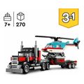 lego creator 31146 flatbed truck with helicopter extra photo 2