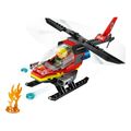 lego city fire 60411 fire rescue helicopter extra photo 3