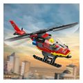 lego city fire 60411 fire rescue helicopter extra photo 9