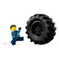 lego city great vehicles 60402 blue monster truck extra photo 3
