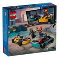 lego city great vehicles 60400 go karts and race drivers extra photo 1
