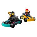 lego city great vehicles 60400 go karts and race drivers extra photo 2