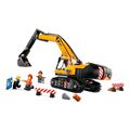 lego city 60420 yellow construction excavator extra photo 2