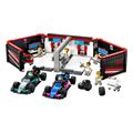 lego city 60444 f1 garage mercedes amg alpine cars extra photo 1