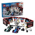 lego city 60444 f1 garage mercedes amg alpine cars extra photo 6