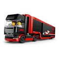 lego city 60445 f1 truck with rb20 amr24 f1 cars extra photo 5