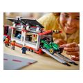 lego city 60445 f1 truck with rb20 amr24 f1 cars extra photo 9
