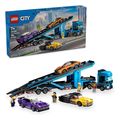 lego city 60408 car transporter truck with sports cars extra photo 1