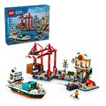 lego city 60422 seaside harbor with cargo ship extra photo 1