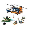 lego city 60437 jungle explorer helicopter at base camp extra photo 4