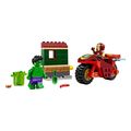 lego super heroes 76287 marvel iron man with bike and the hulk extra photo 2