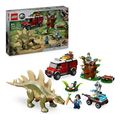 lego jurassic world 76965 world dinosaur missions stegosaurus discovery extra photo 1