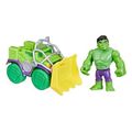 hasbro marvel spidey and his amazing friends hulk smash truck extra photo 2 hasbro marvel spidey and his amazing friends hulk smash truck extra photo 2