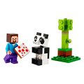 lego minecraft 30672 steve mit baby panda polybag extra photo 2