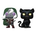 funko pop games 2 pack dungeons amp dragons drizzt do urden amp guenhwyvars extra photo 1