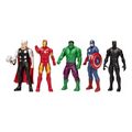 hasbro aven beyond earths mightiest thor iron man hulk captain america black panther fig set 5pack extra photo 1